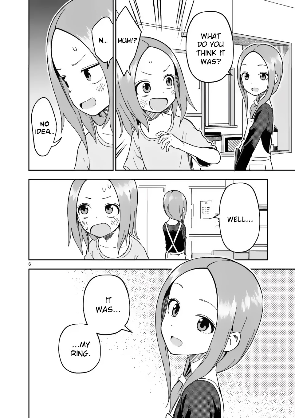Karakai Jouzu no (Moto) Takagi-san Chapter 200 page 6 - Chapter 200
