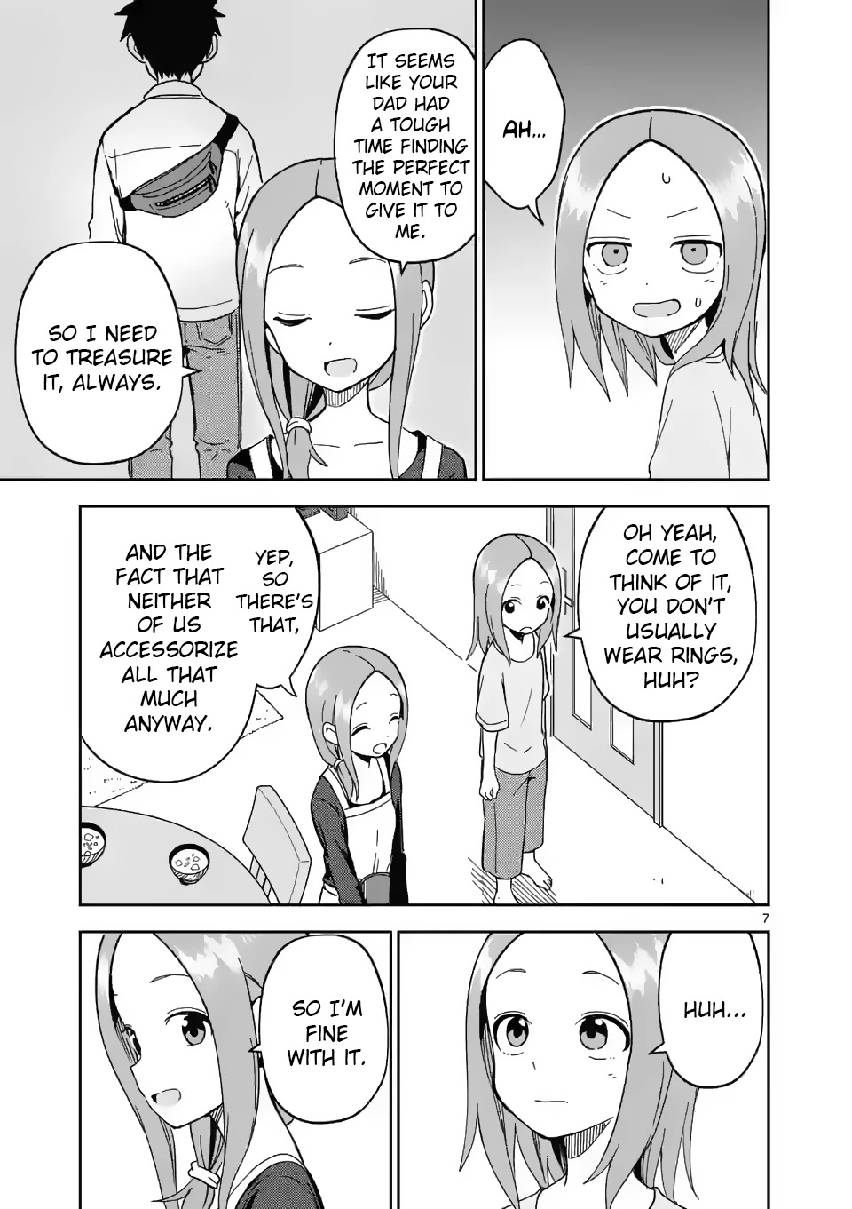Karakai Jouzu no (Moto) Takagi-san Chapter 200 page 7 - Chapter 200