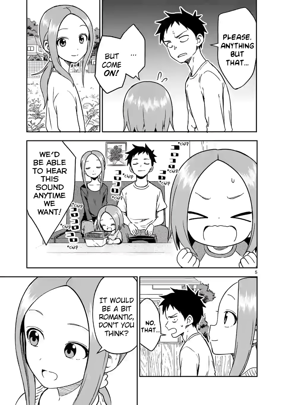 Karakai Jouzu no (Moto) Takagi-san Chapter 201 page 5 - Chapter 201