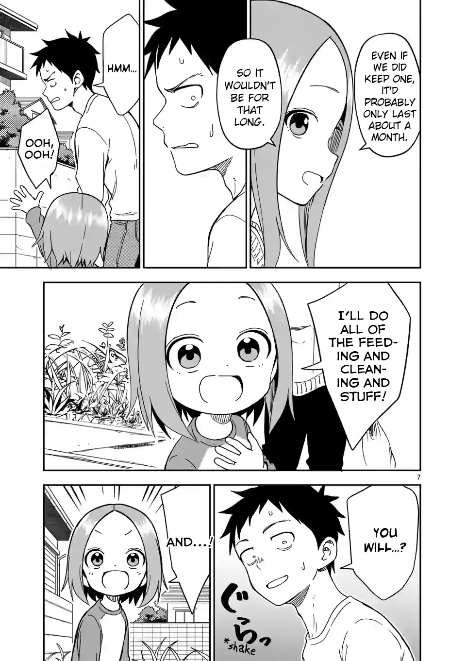 Karakai Jouzu no (Moto) Takagi-san Chapter 201 page 7 - Chapter 201