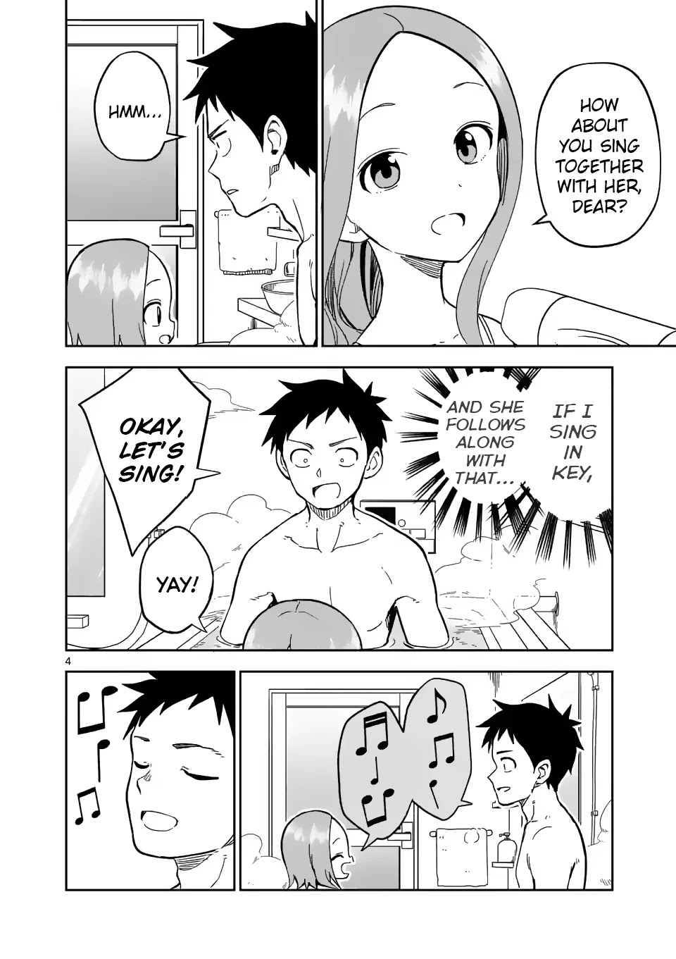 Karakai Jouzu no (Moto) Takagi-san Chapter 202 page 4 - Chapter 202