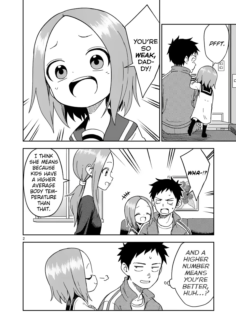 Karakai Jouzu no (Moto) Takagi-san Chapter 203 page 2 - Chapter 203