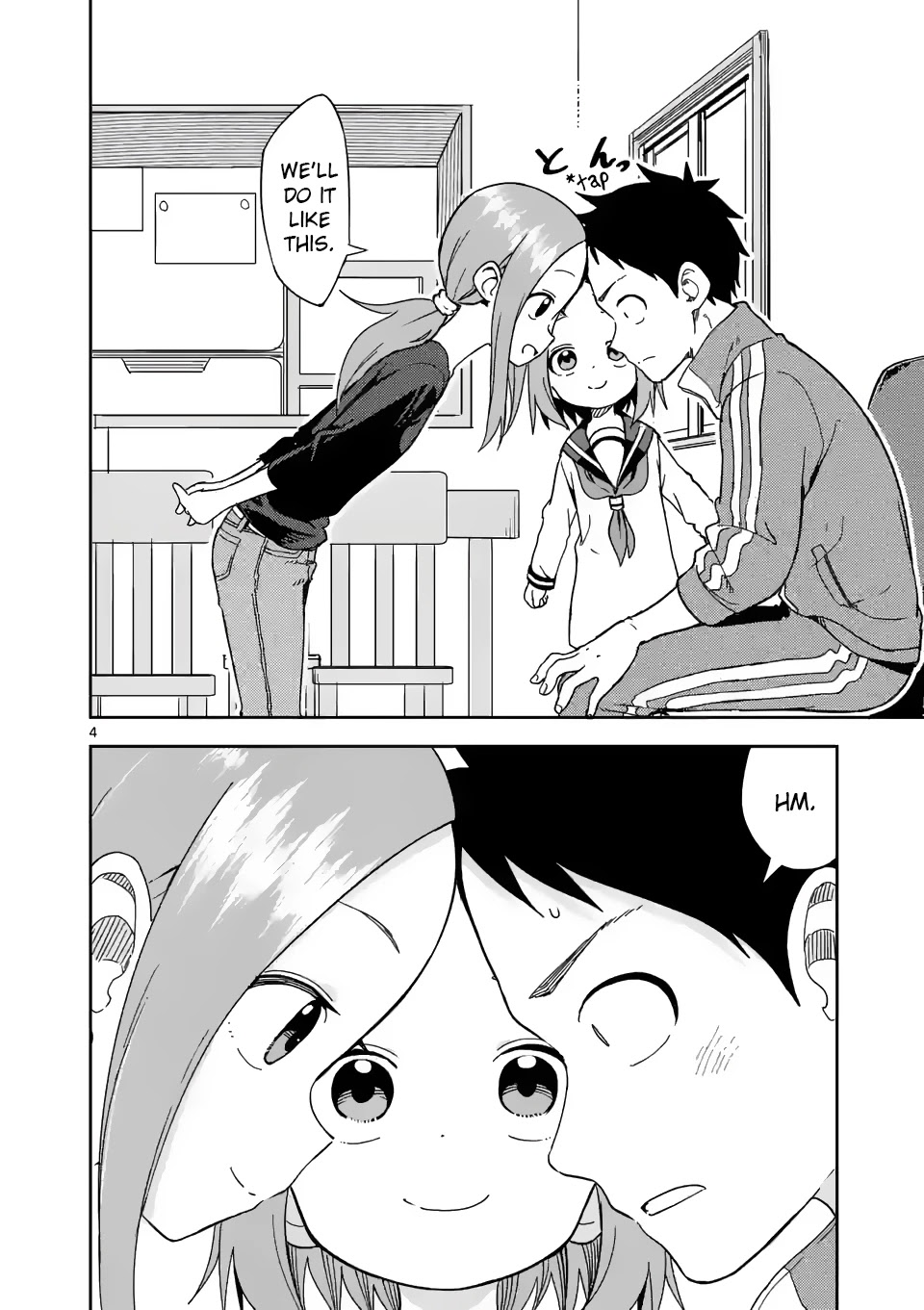 Karakai Jouzu no (Moto) Takagi-san Chapter 203 page 4 - Chapter 203