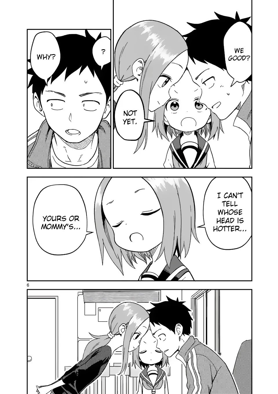 Karakai Jouzu no (Moto) Takagi-san Chapter 203 page 6 - Chapter 203