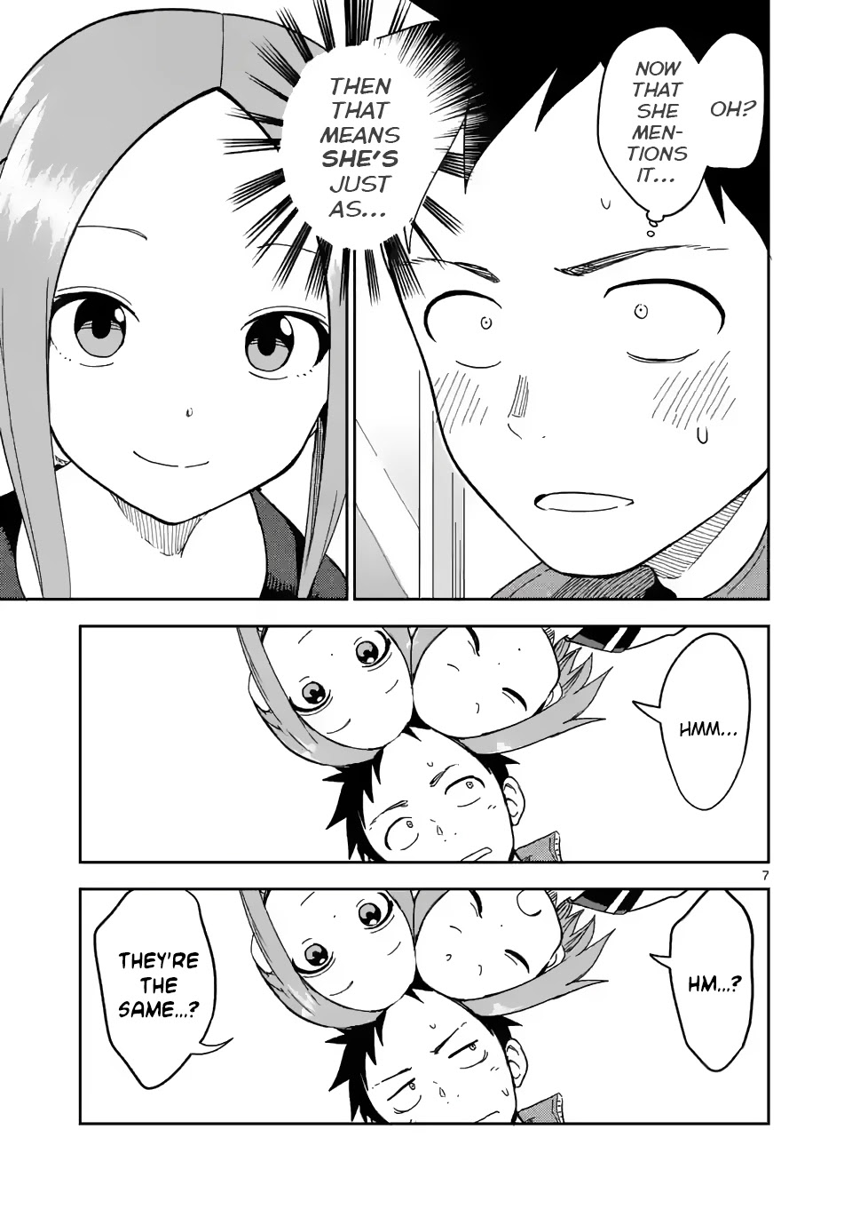 Karakai Jouzu no (Moto) Takagi-san Chapter 203 page 7 - Chapter 203