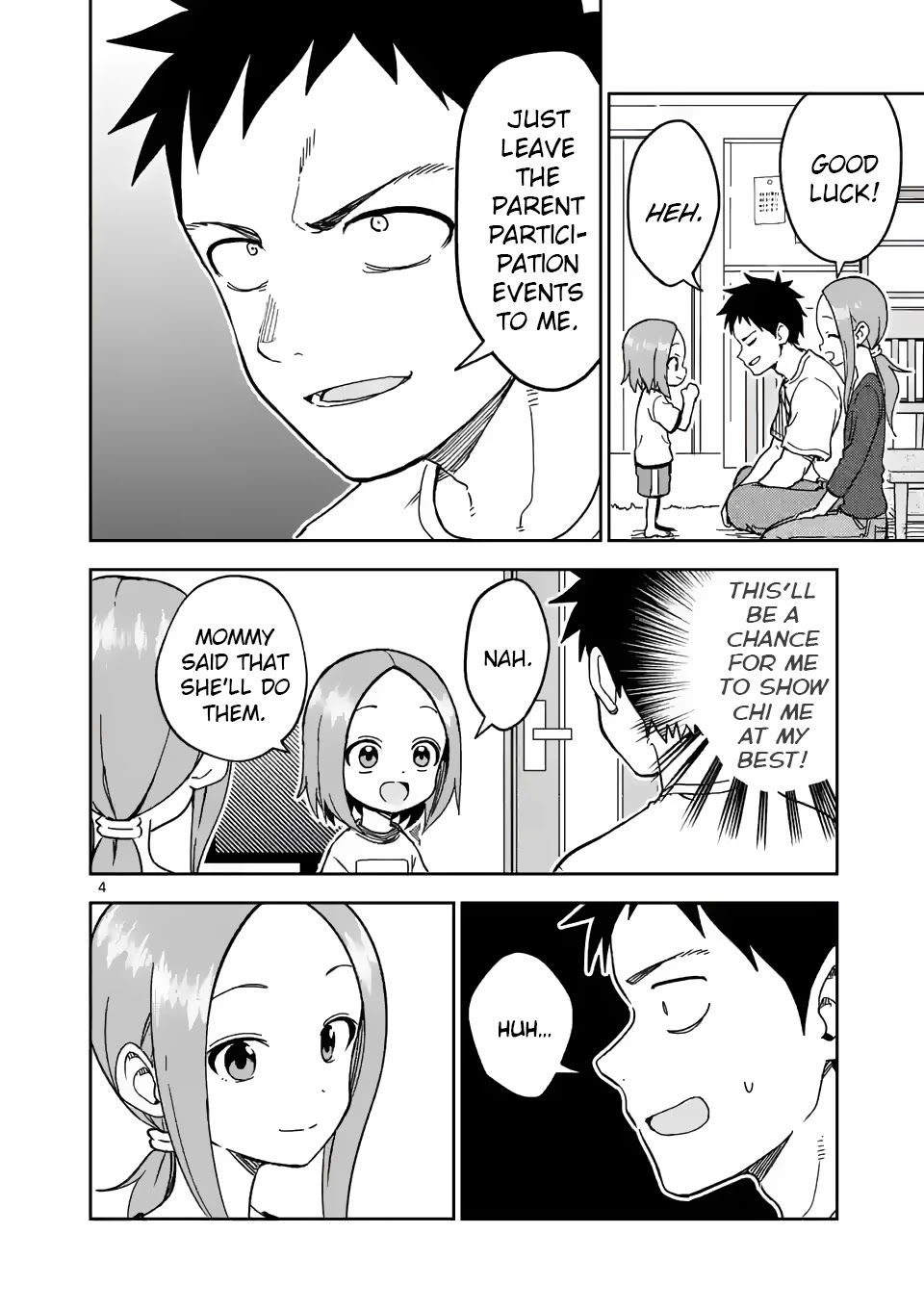 Karakai Jouzu no (Moto) Takagi-san Chapter 204 page 4 - Chapter 204
