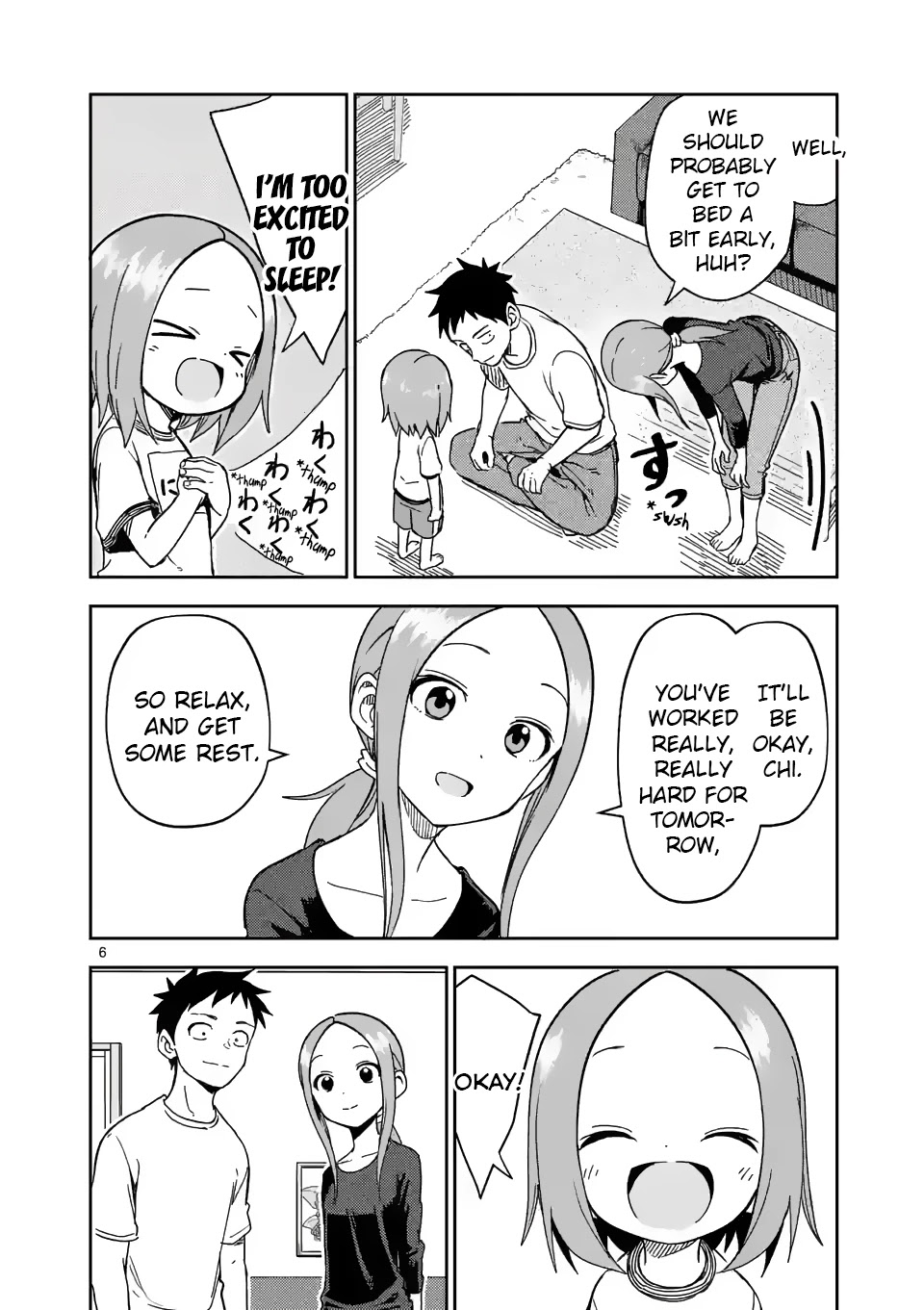 Karakai Jouzu no (Moto) Takagi-san Chapter 204 page 6 - Chapter 204