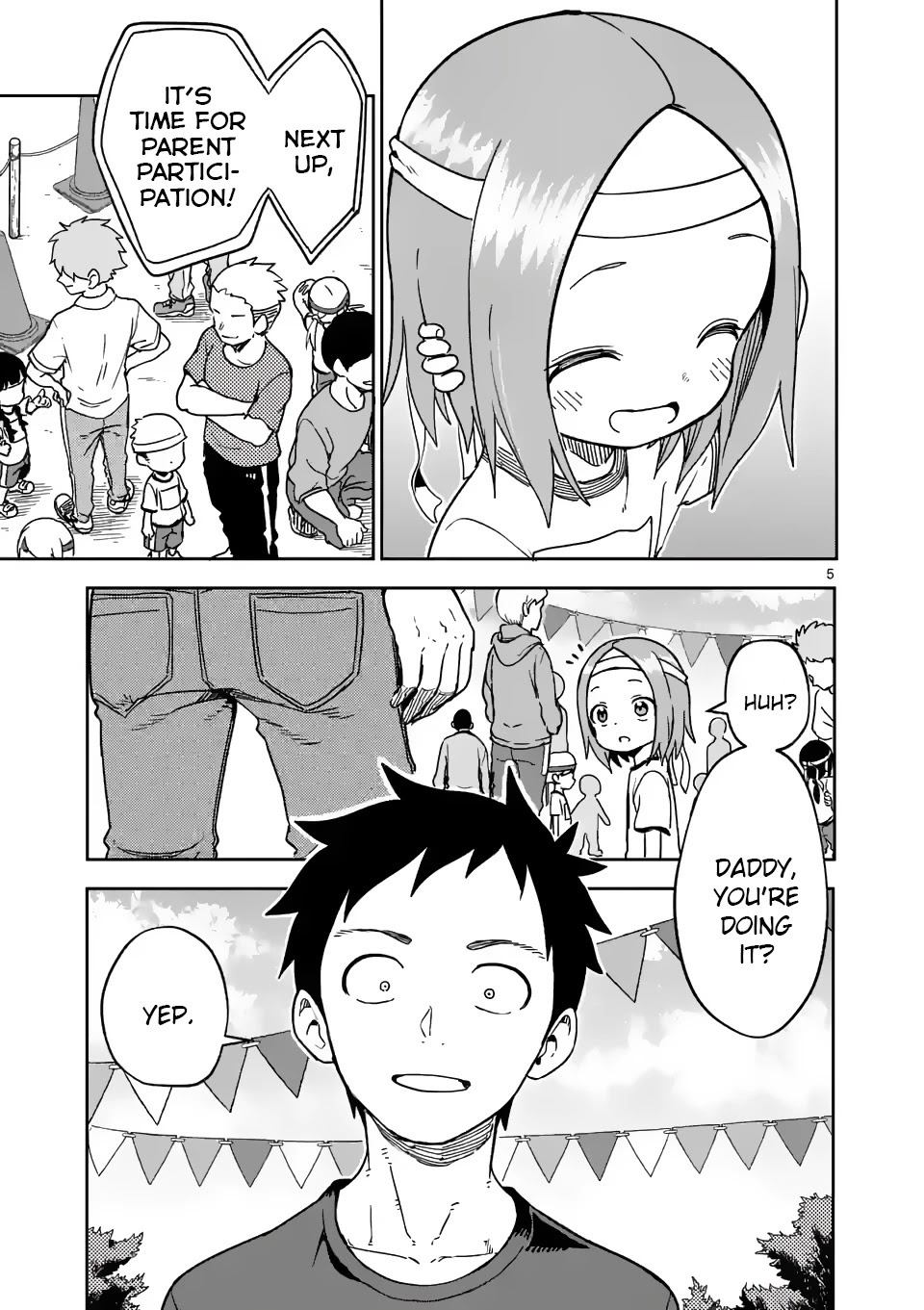 Karakai Jouzu no (Moto) Takagi-san Chapter 205 page 5 - Chapter 205