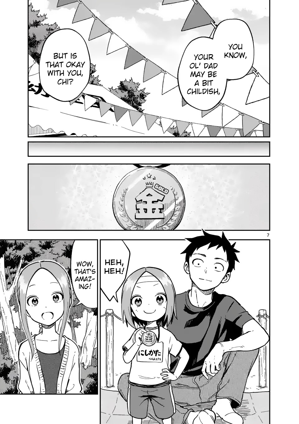 Karakai Jouzu no (Moto) Takagi-san Chapter 205 page 7 - Chapter 205