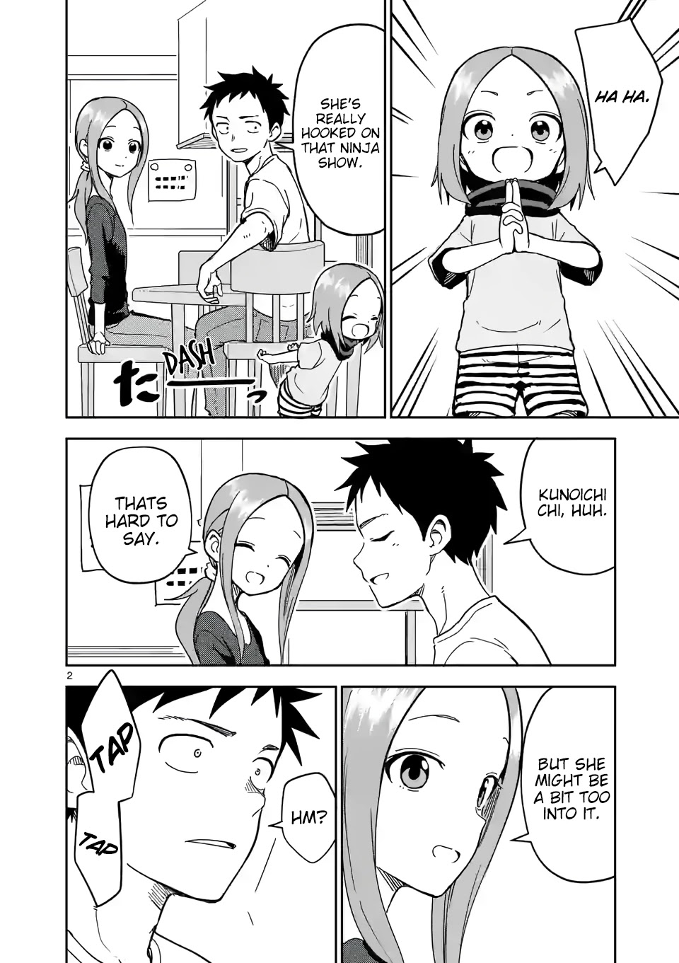 Karakai Jouzu no (Moto) Takagi-san Chapter 206 page 2 - Chapter 206