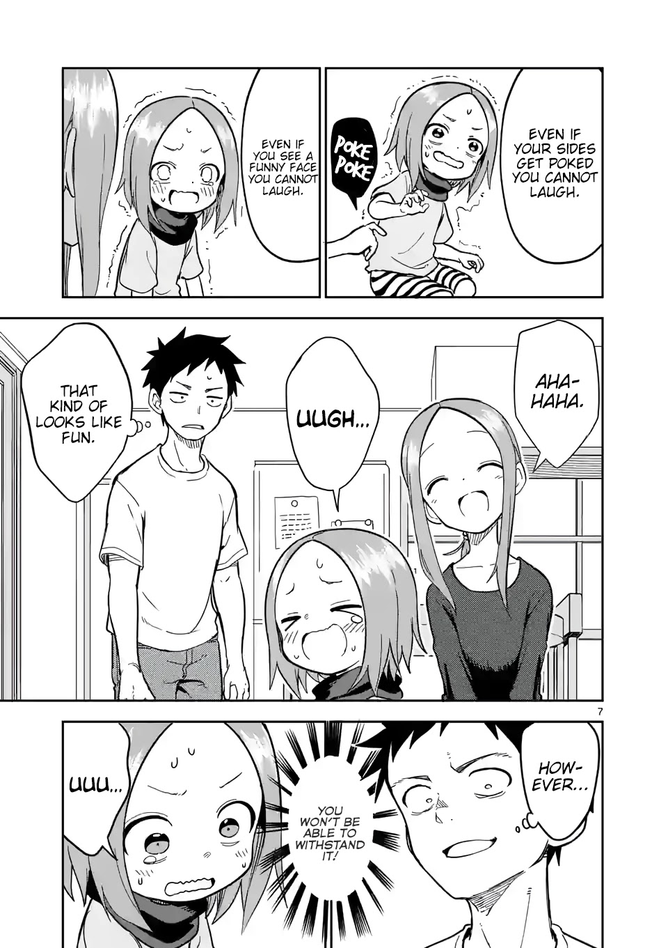 Karakai Jouzu no (Moto) Takagi-san Chapter 206 page 7 - Chapter 206