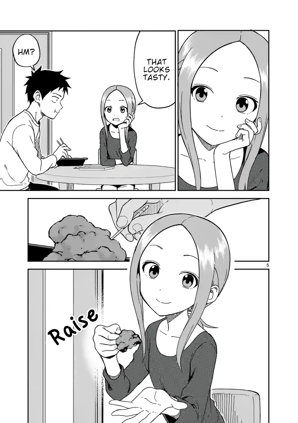 Karakai Jouzu no (Moto) Takagi-san Chapter 207 page 5 - Chapter 207