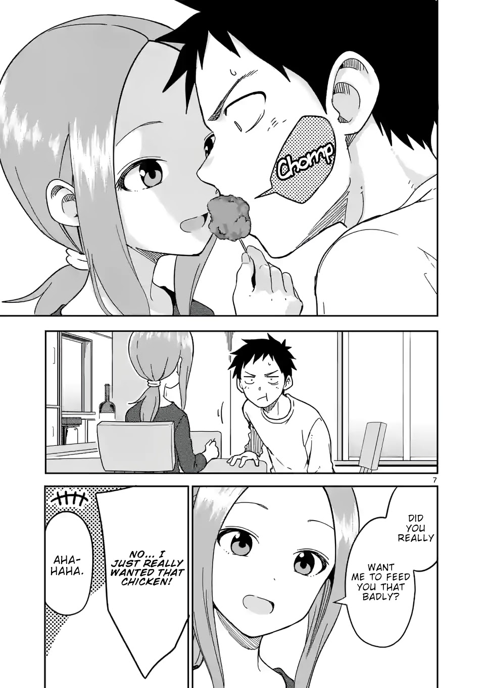 Karakai Jouzu no (Moto) Takagi-san Chapter 207 page 7 - Chapter 207