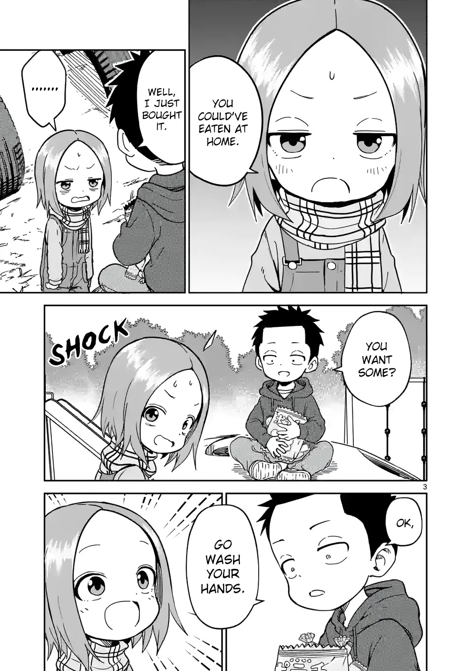 Karakai Jouzu no (Moto) Takagi-san Chapter 209 page 3 - Chapter 209