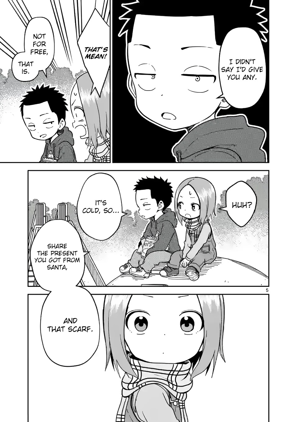 Karakai Jouzu no (Moto) Takagi-san Chapter 209 page 5 - Chapter 209