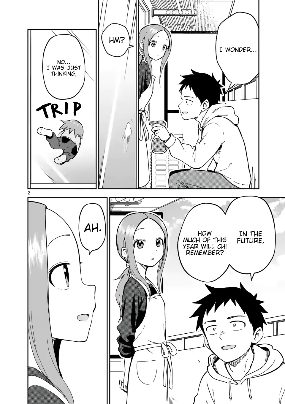 Karakai Jouzu no (Moto) Takagi-san Chapter 210 page 2 - Chapter 210