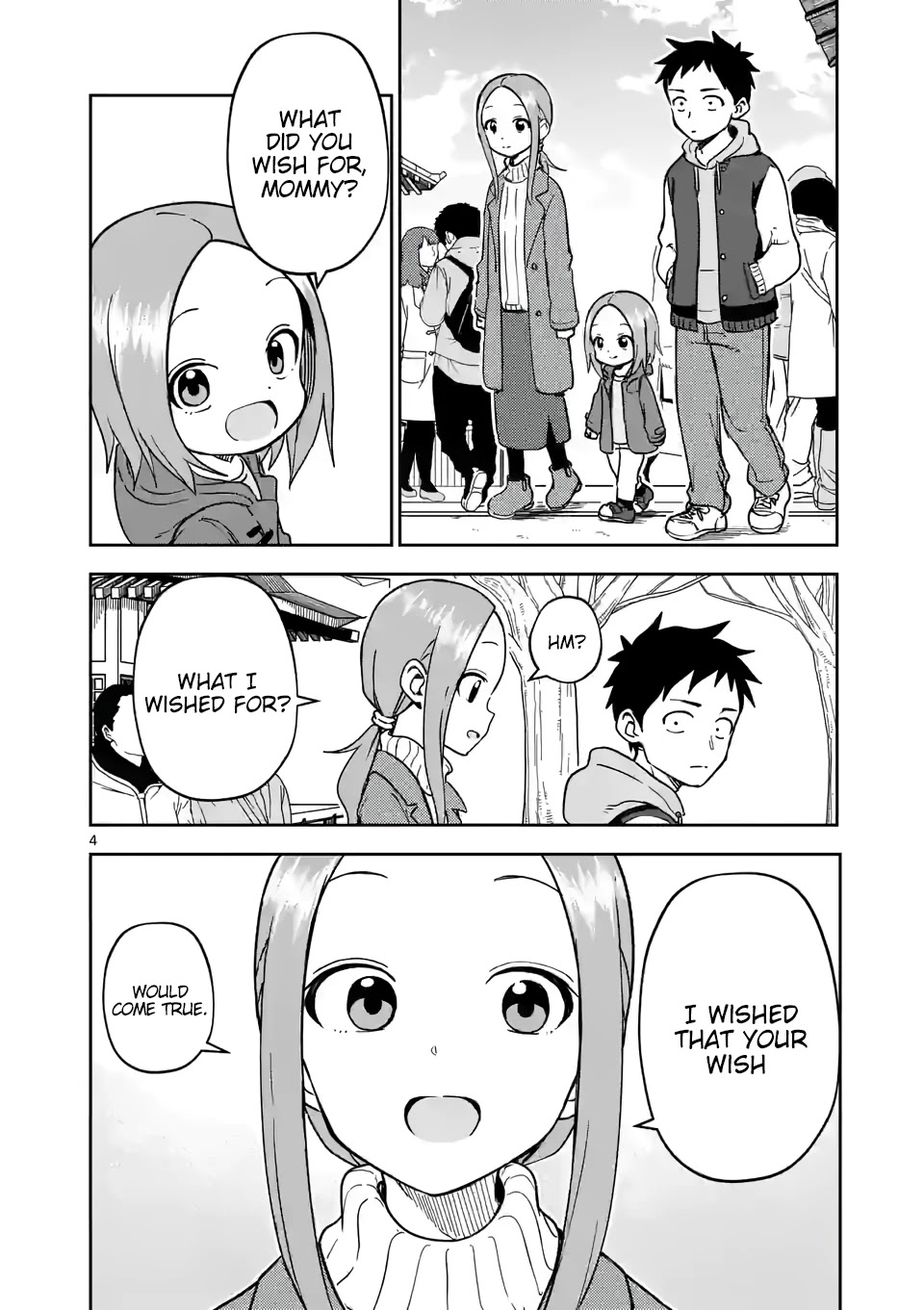 Karakai Jouzu no (Moto) Takagi-san Chapter 211 page 4 - Chapter 211