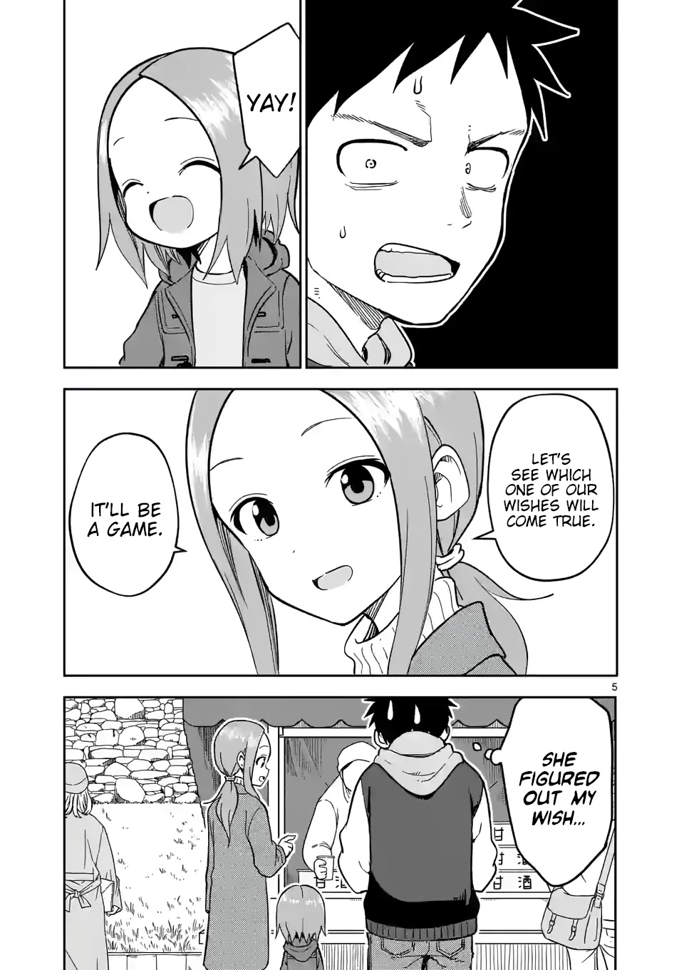 Karakai Jouzu no (Moto) Takagi-san Chapter 211 page 5 - Chapter 211