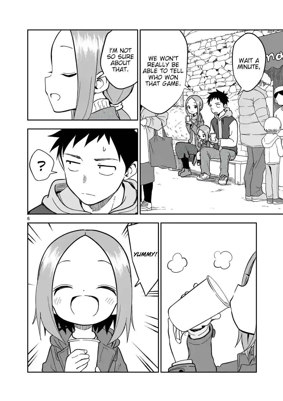 Karakai Jouzu no (Moto) Takagi-san Chapter 211 page 6 - Chapter 211