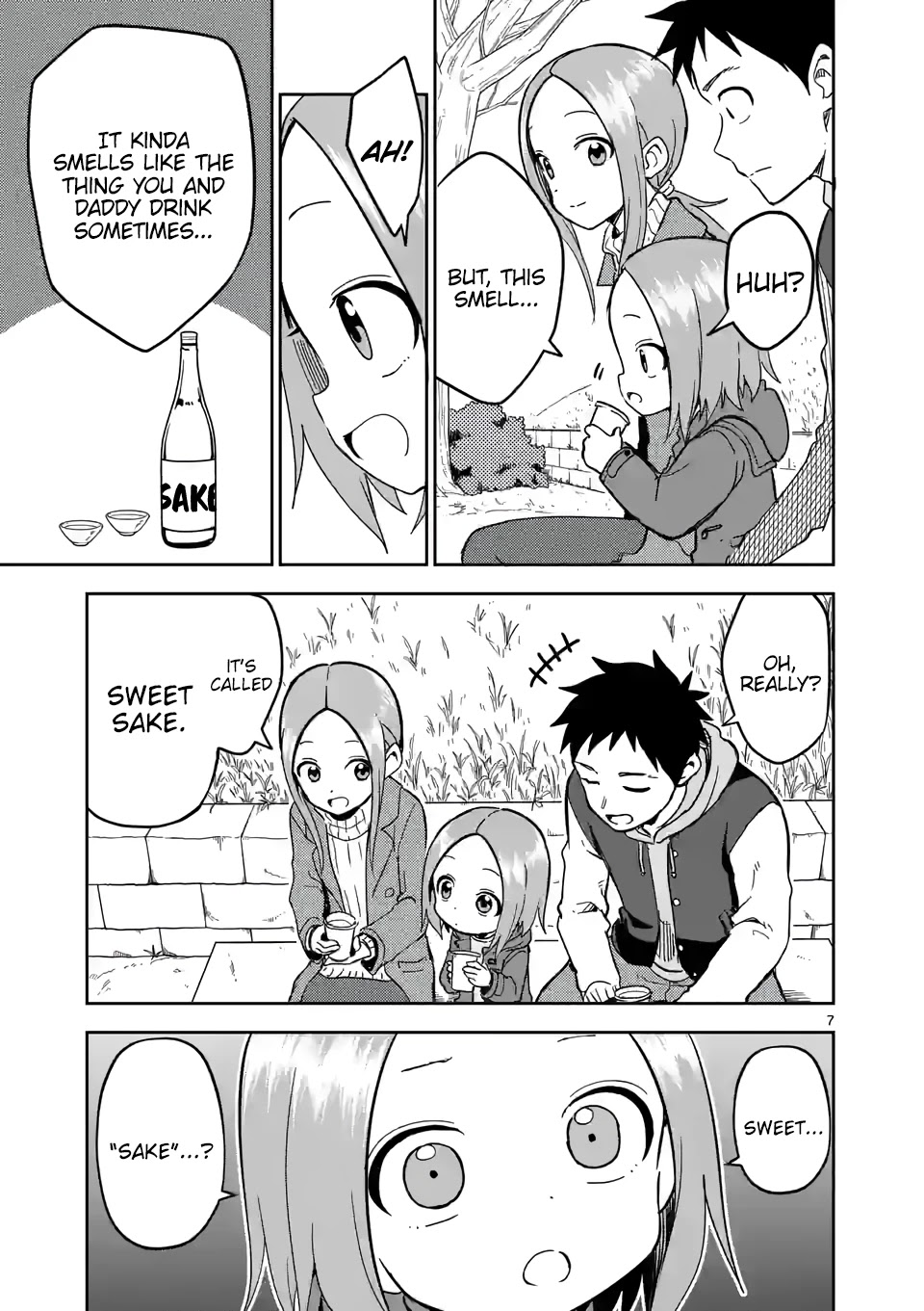 Karakai Jouzu no (Moto) Takagi-san Chapter 211 page 7 - Chapter 211