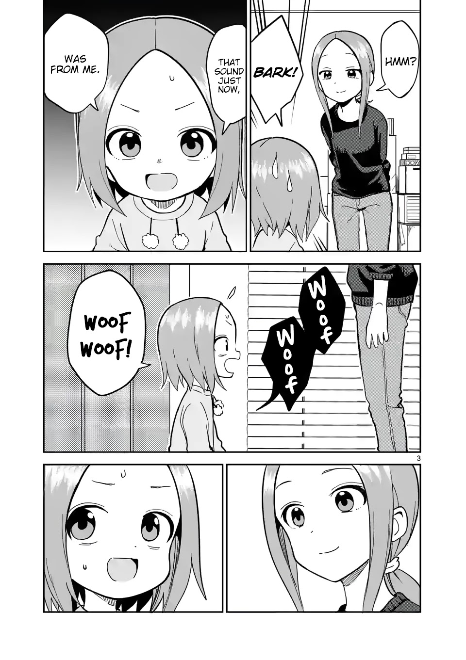Karakai Jouzu no (Moto) Takagi-san Chapter 212 page 3 - Chapter 212