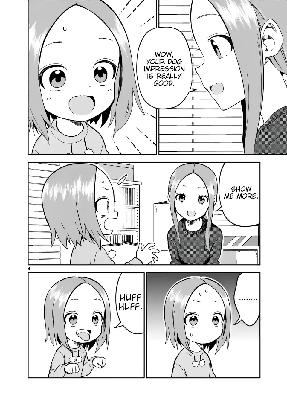 Karakai Jouzu no (Moto) Takagi-san Chapter 212 page 4 - Chapter 212