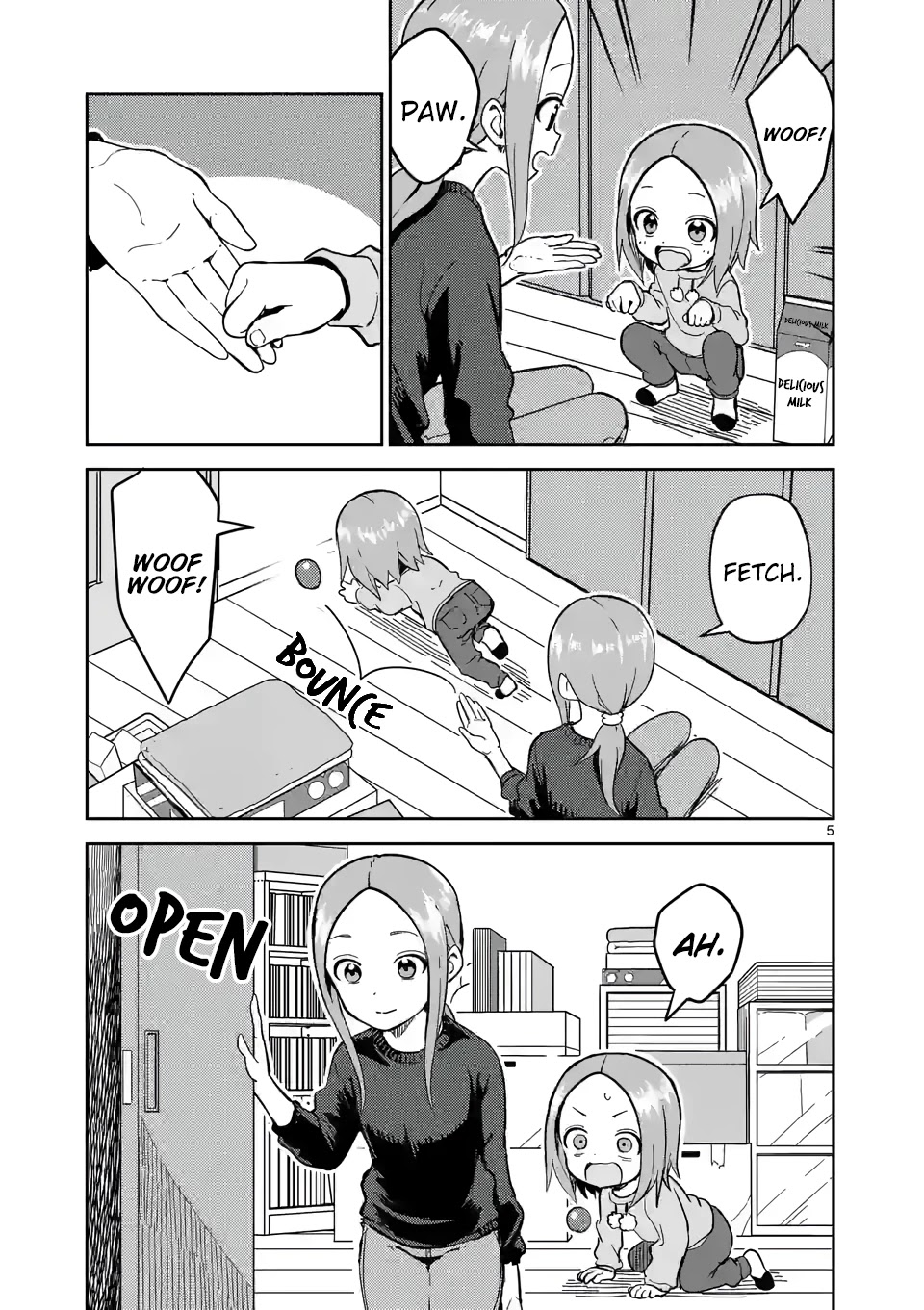Karakai Jouzu no (Moto) Takagi-san Chapter 212 page 5 - Chapter 212