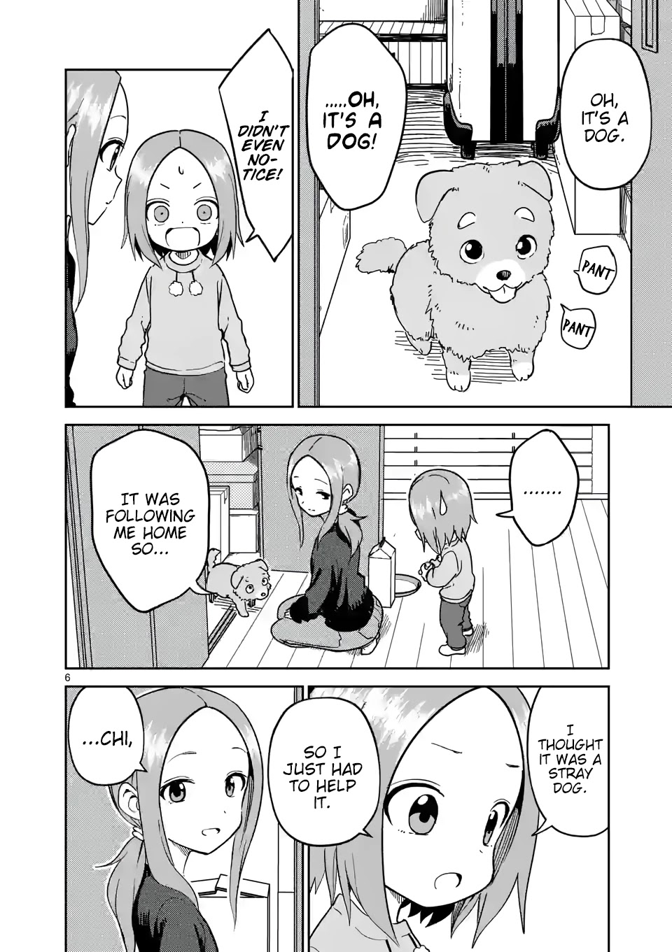 Karakai Jouzu no (Moto) Takagi-san Chapter 212 page 6 - Chapter 212