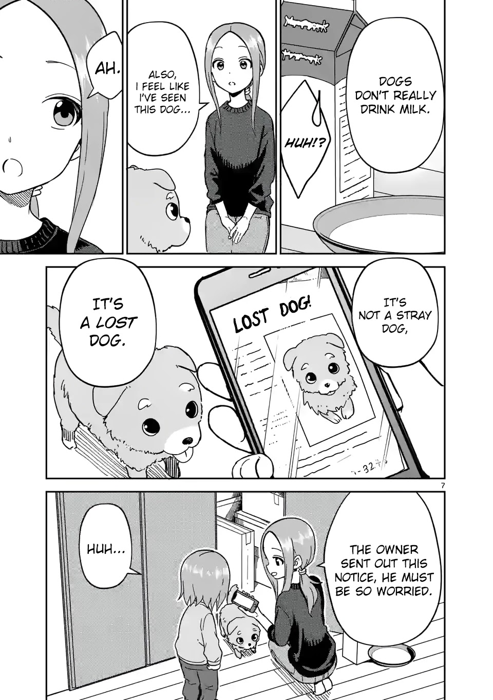 Karakai Jouzu no (Moto) Takagi-san Chapter 212 page 7 - Chapter 212