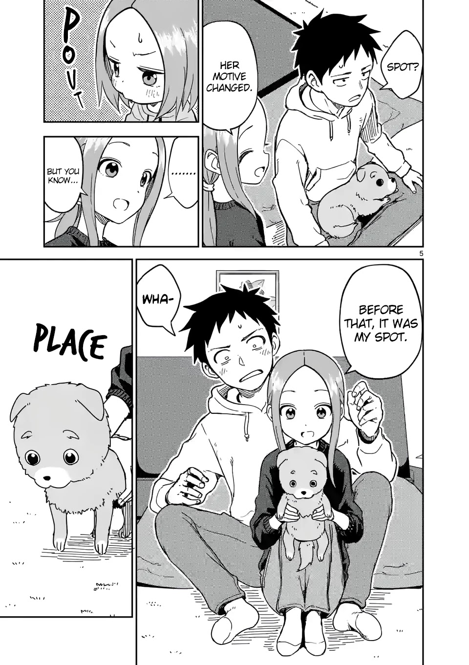 Karakai Jouzu no (Moto) Takagi-san Chapter 213 page 5 - Chapter 213