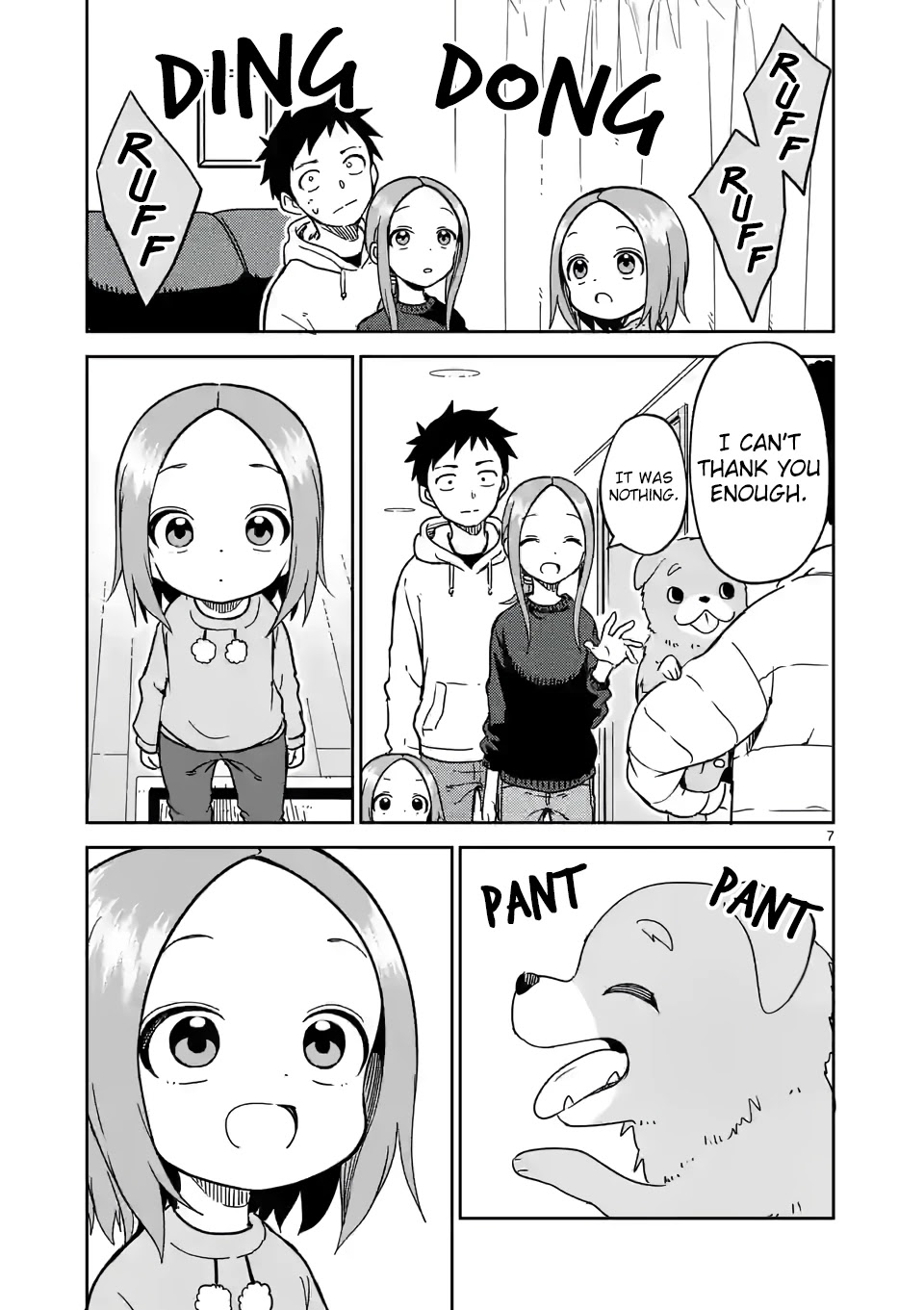 Karakai Jouzu no (Moto) Takagi-san Chapter 213 page 7 - Chapter 213