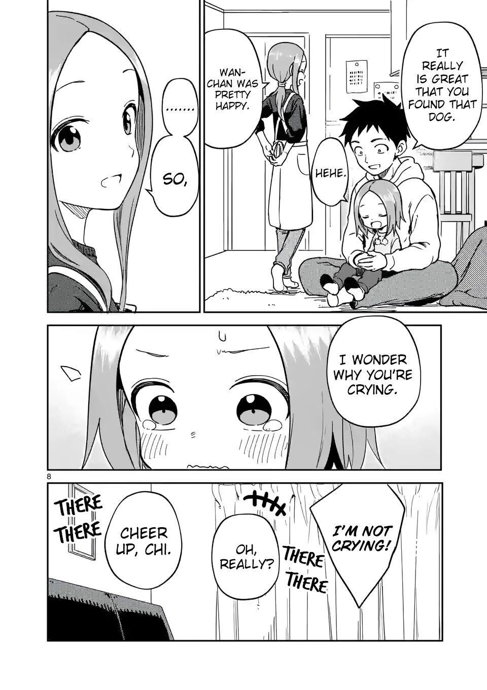 Karakai Jouzu no (Moto) Takagi-san Chapter 213 page 8 - Chapter 213