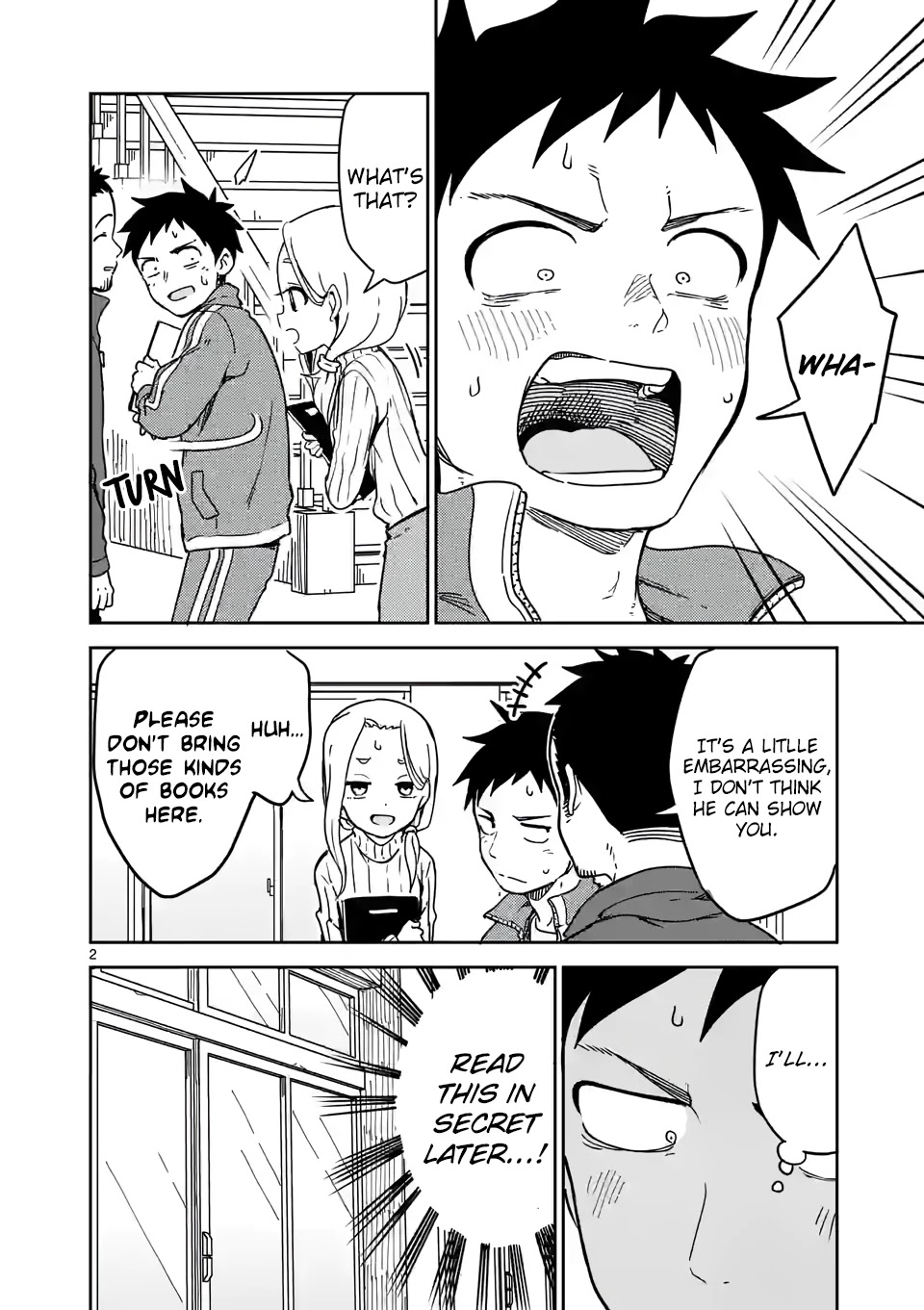 Karakai Jouzu no (Moto) Takagi-san Chapter 214 page 2 - Chapter 214