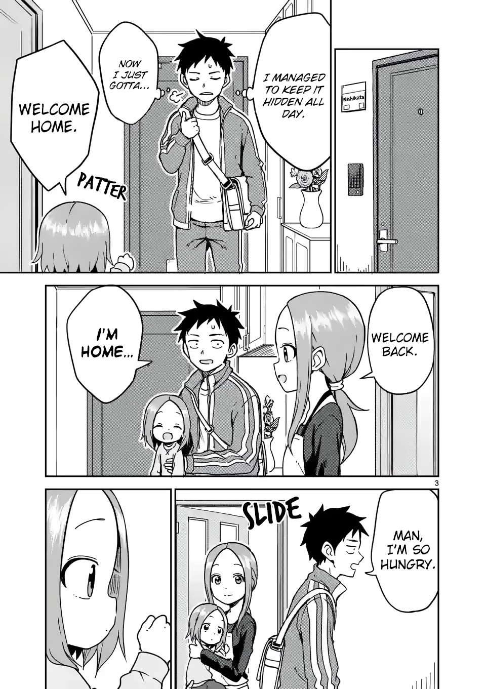 Karakai Jouzu no (Moto) Takagi-san Chapter 214 page 3 - Chapter 214