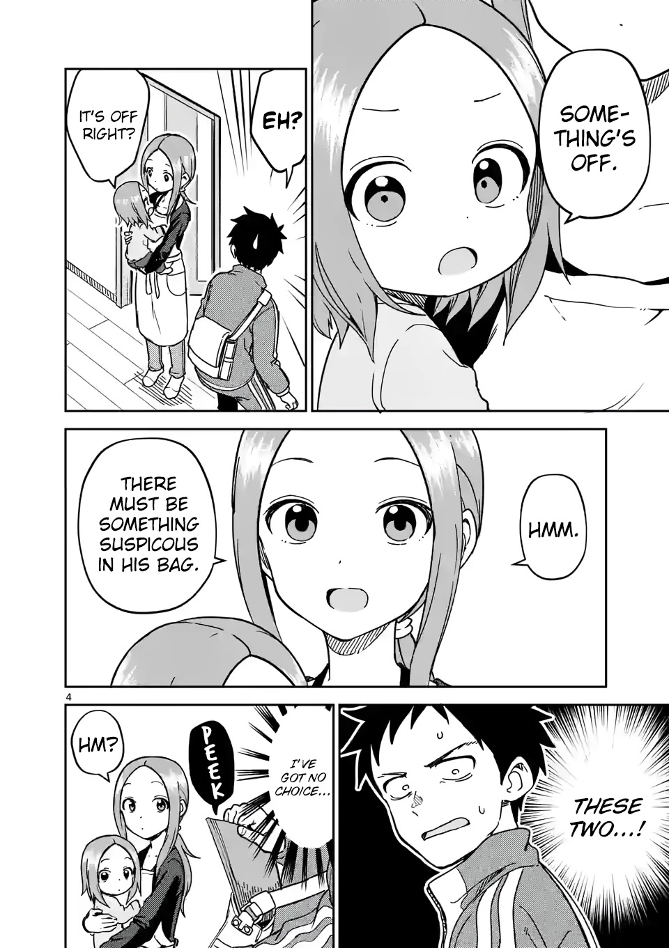 Karakai Jouzu no (Moto) Takagi-san Chapter 214 page 4 - Chapter 214