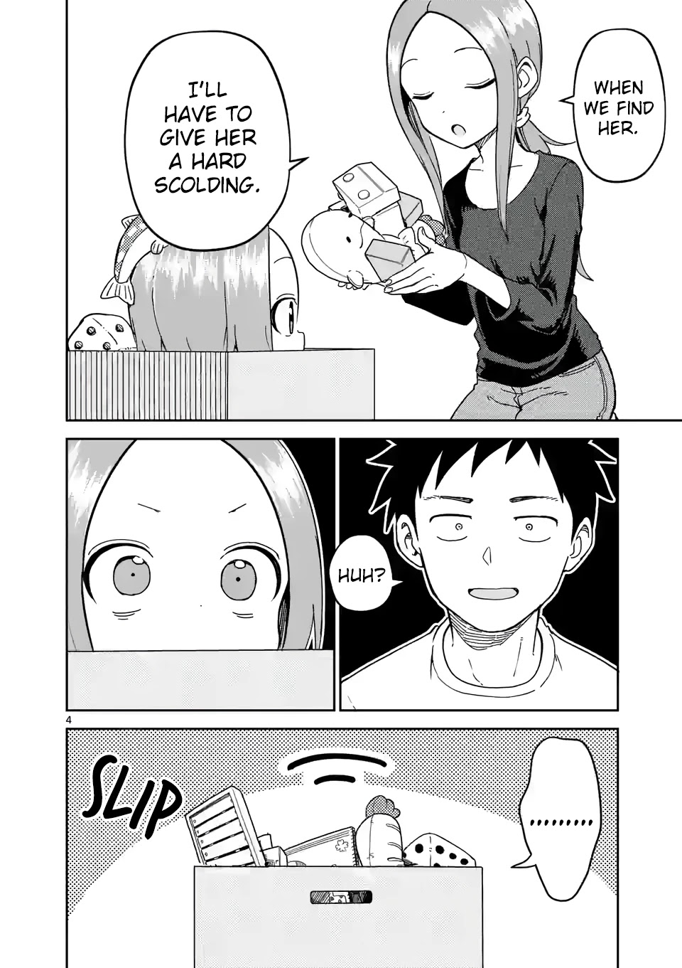 Karakai Jouzu no (Moto) Takagi-san Chapter 215 page 4 - Chapter 215