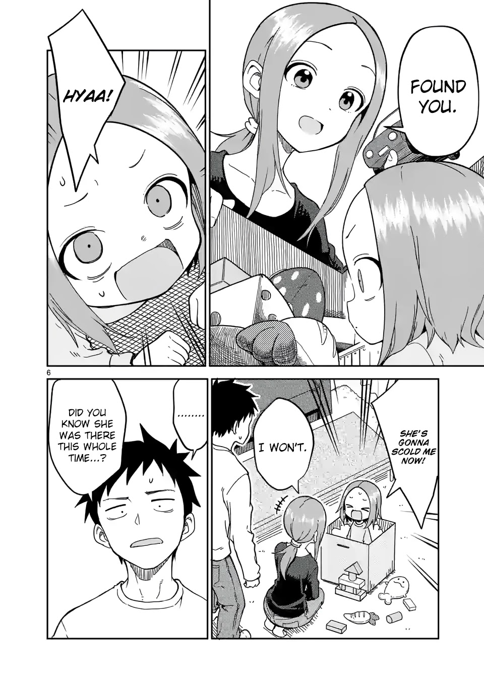Karakai Jouzu no (Moto) Takagi-san Chapter 215 page 6 - Chapter 215