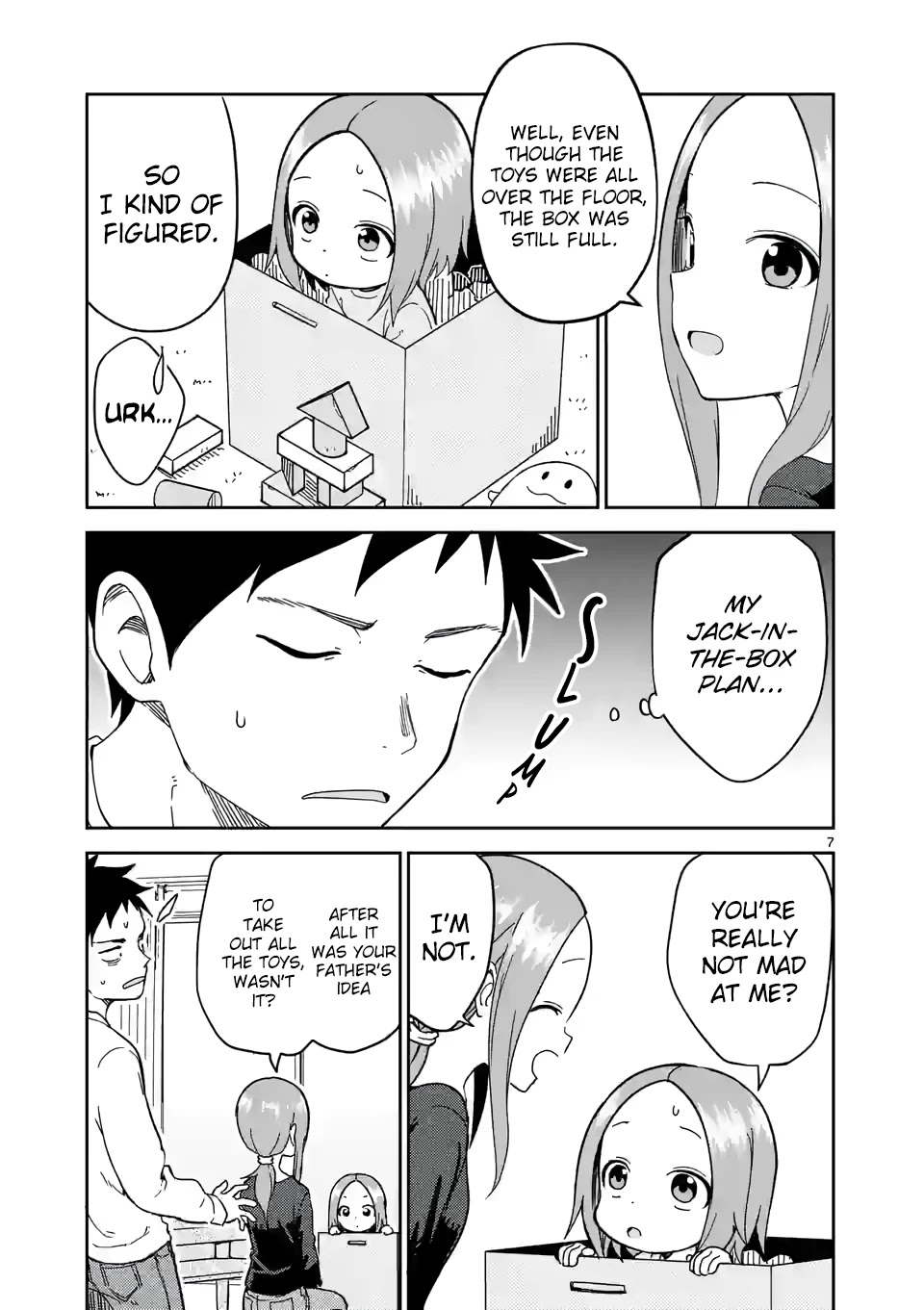 Karakai Jouzu no (Moto) Takagi-san Chapter 215 page 7 - Chapter 215