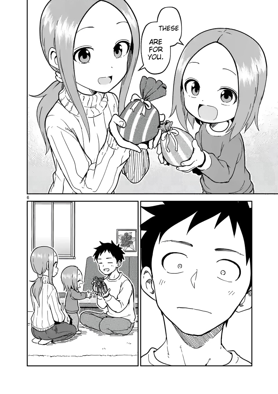 Karakai Jouzu no (Moto) Takagi-san Chapter 216 page 6 - Chapter 216