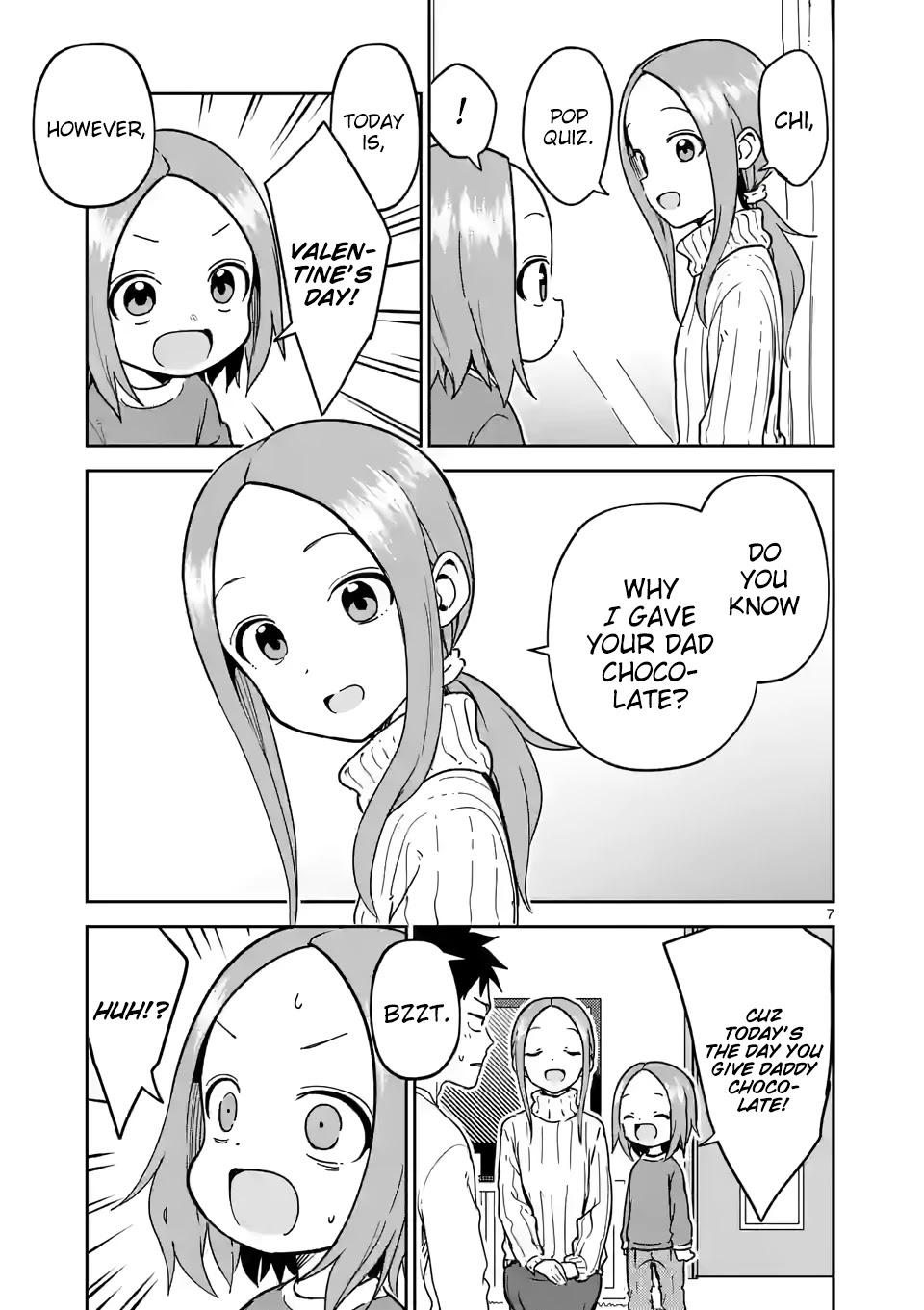 Karakai Jouzu no (Moto) Takagi-san Chapter 216 page 7 - Chapter 216