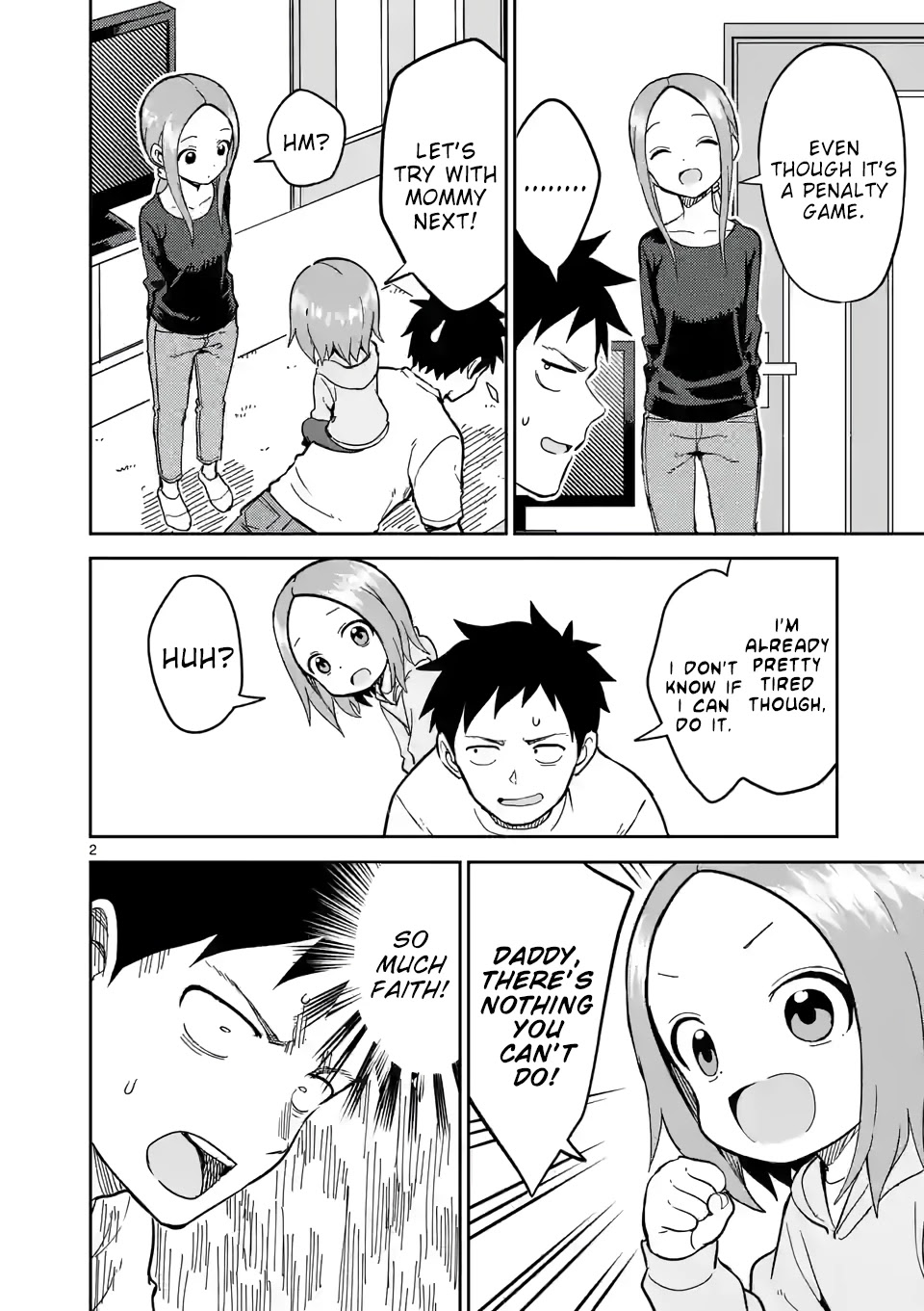 Karakai Jouzu no (Moto) Takagi-san Chapter 217 page 2 - Chapter 217