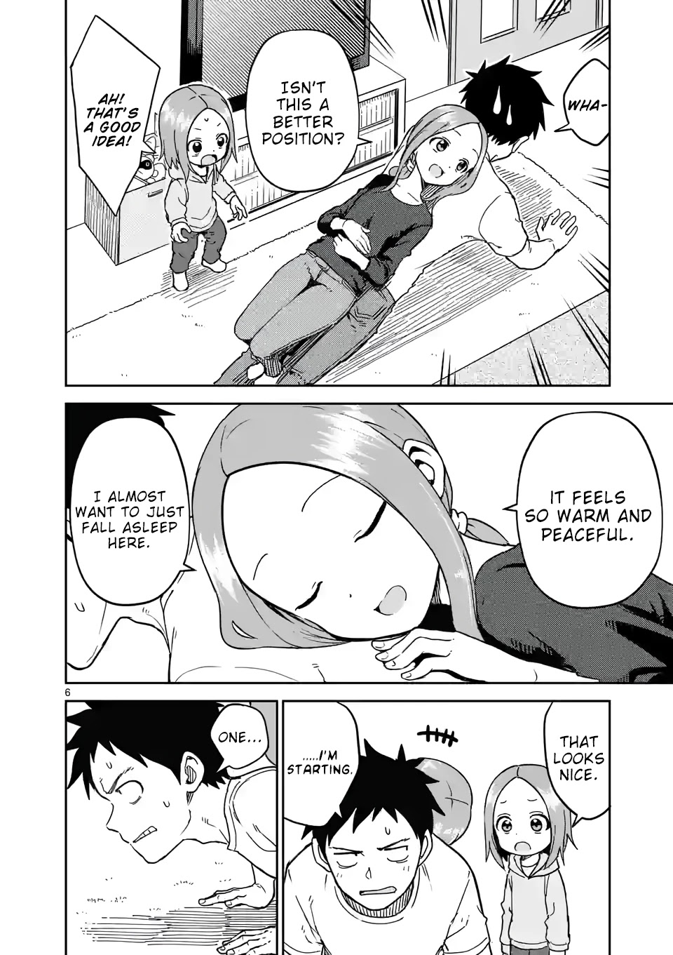 Karakai Jouzu no (Moto) Takagi-san Chapter 217 page 6 - Chapter 217