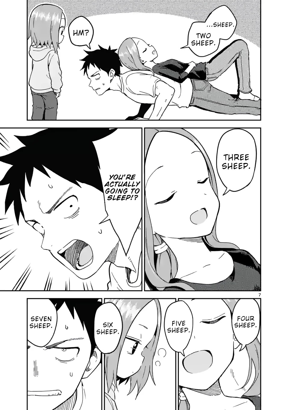 Karakai Jouzu no (Moto) Takagi-san Chapter 217 page 7 - Chapter 217