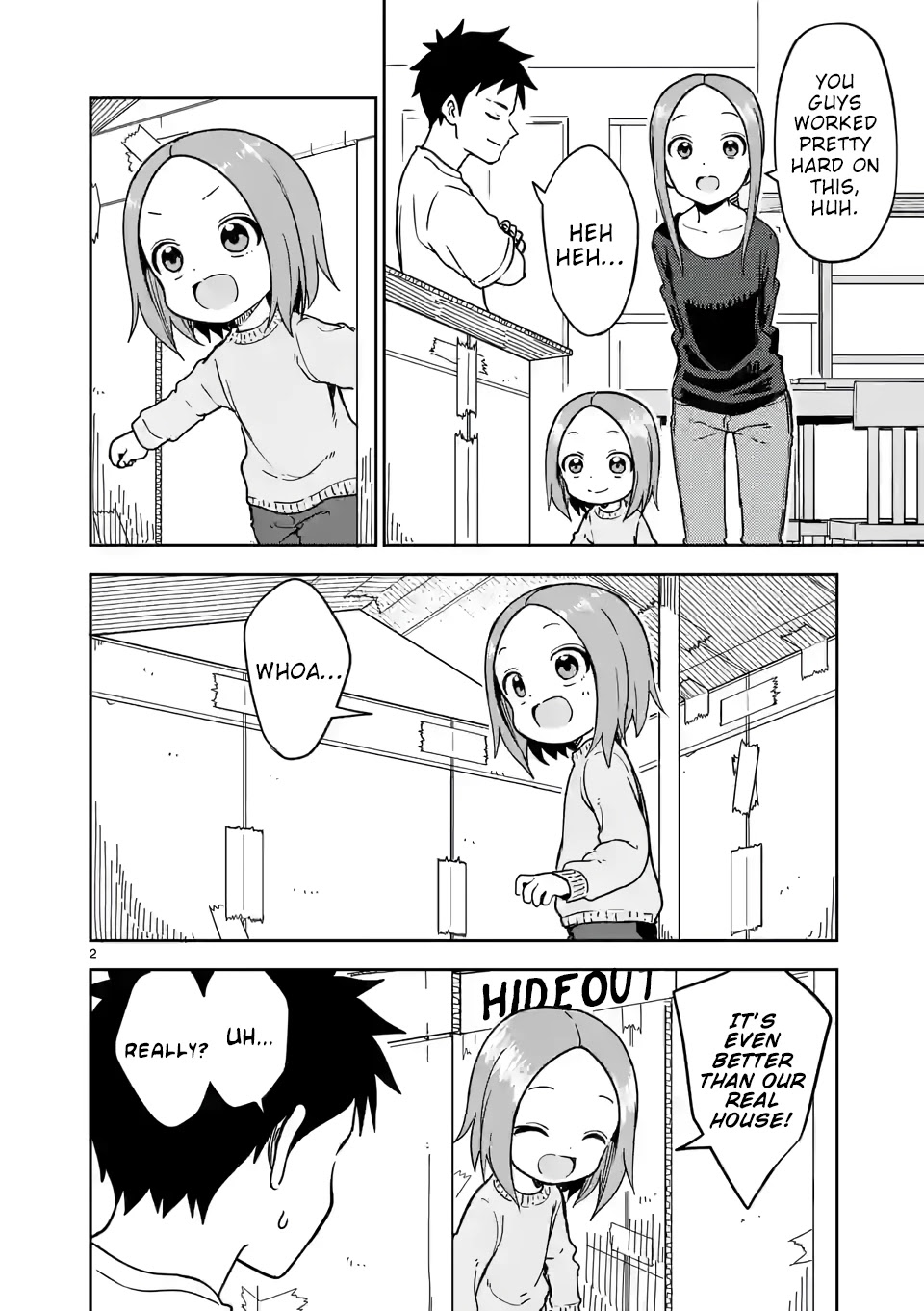 Karakai Jouzu no (Moto) Takagi-san Chapter 218 page 2 - Chapter 218