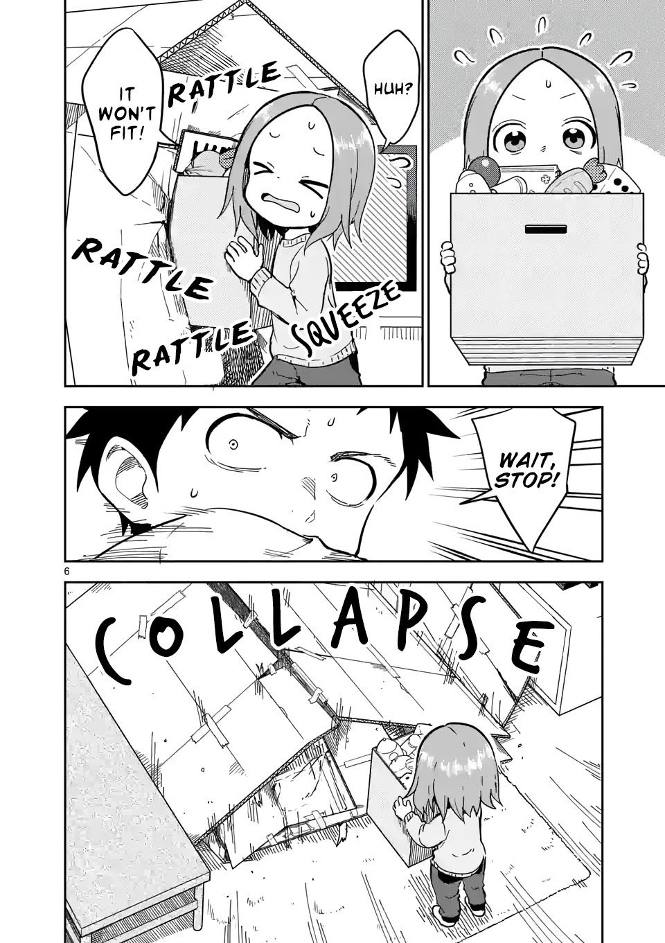 Karakai Jouzu no (Moto) Takagi-san Chapter 218 page 6 - Chapter 218