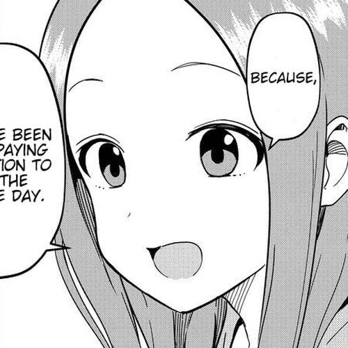 Karakai Jouzu no (Moto) Takagi-san Chapter 220 cover