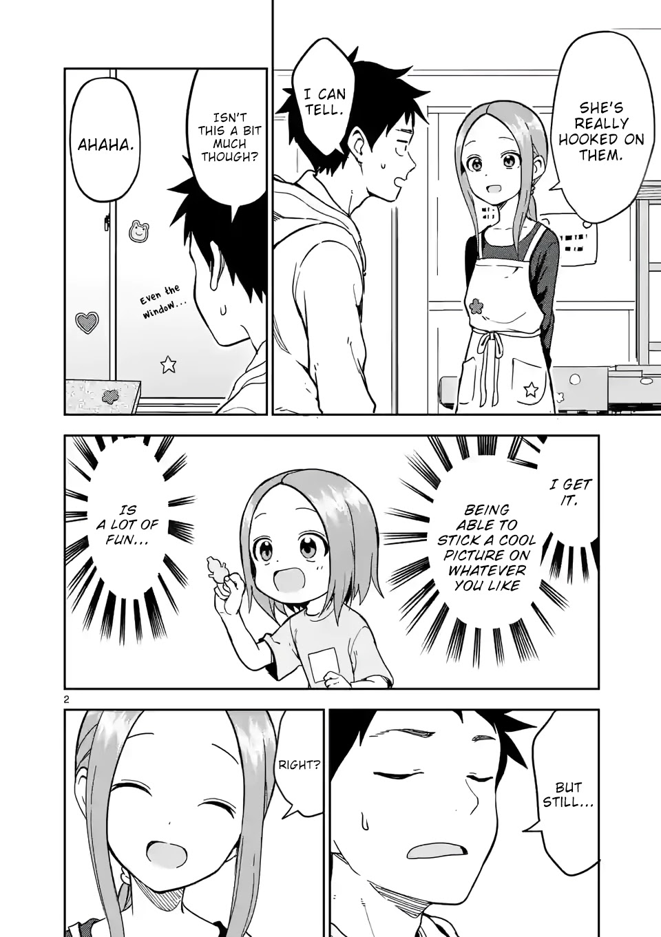 Karakai Jouzu no (Moto) Takagi-san Chapter 221 page 2 - Chapter 221