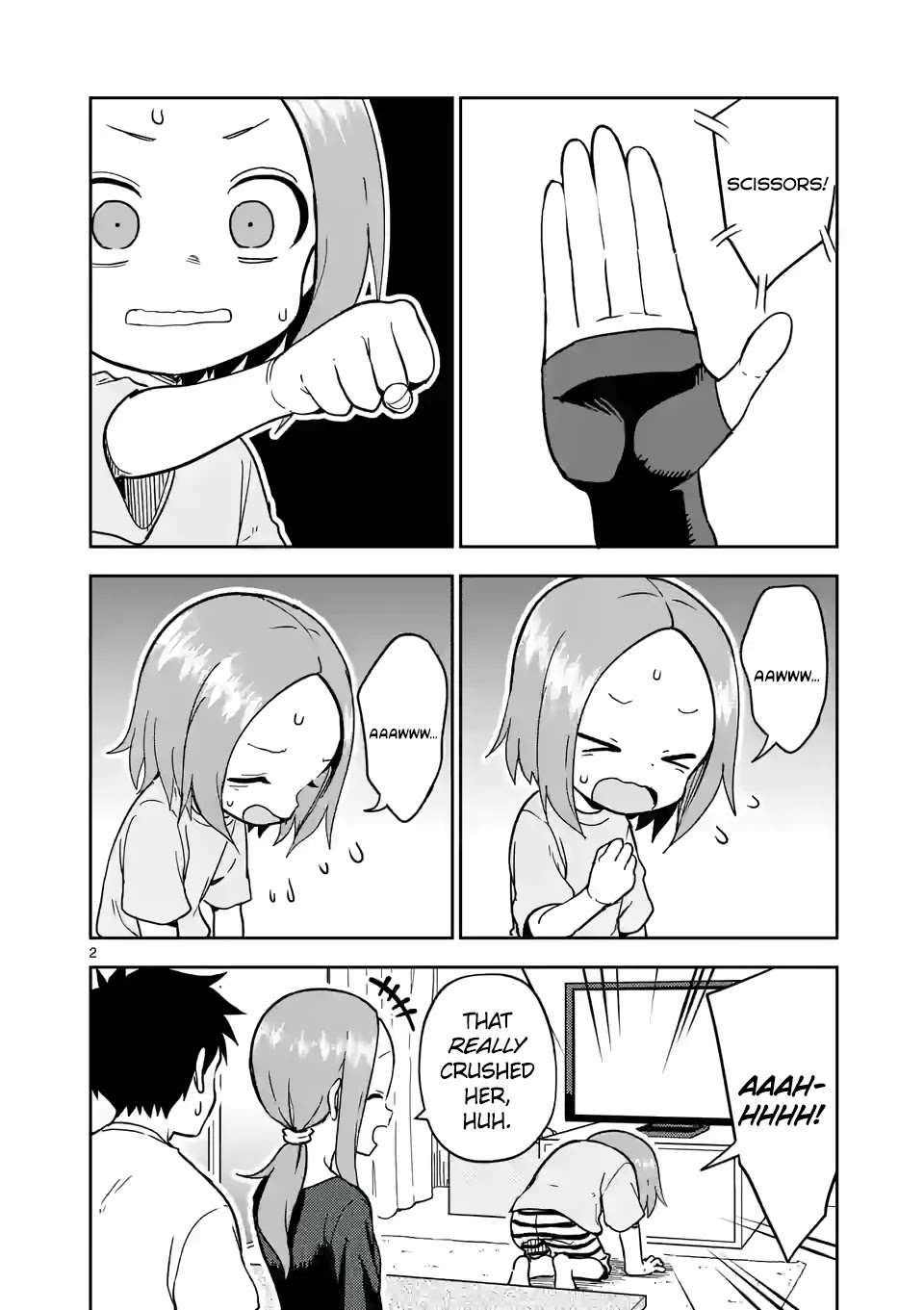Karakai Jouzu no (Moto) Takagi-san Chapter 222 page 2 - Chapter 222