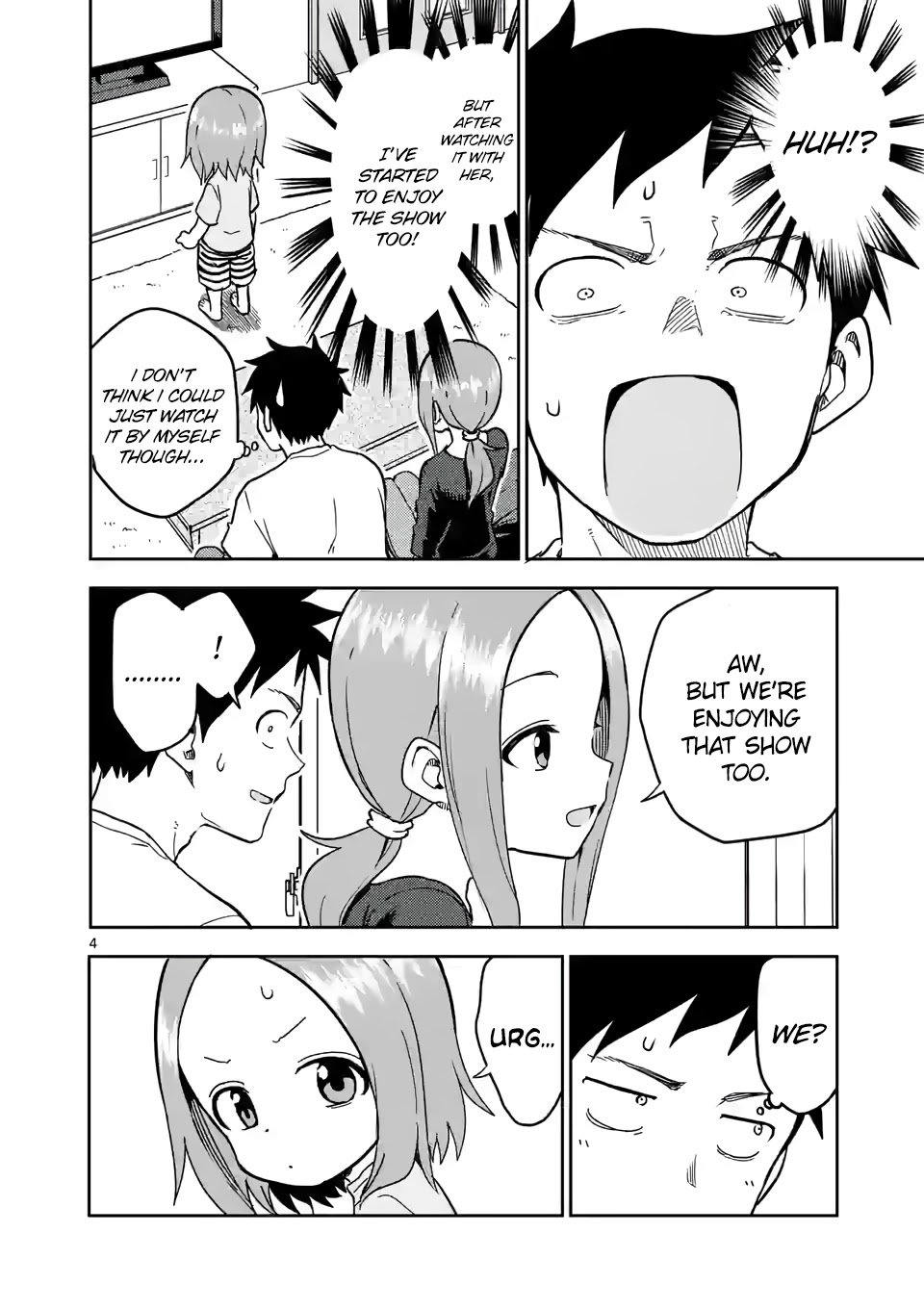 Karakai Jouzu no (Moto) Takagi-san Chapter 222 page 4 - Chapter 222
