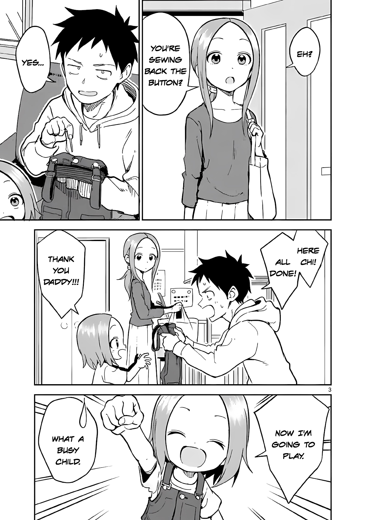 Karakai Jouzu no (Moto) Takagi-san Chapter 223 page 3 - Chapter 223: Ch. 223